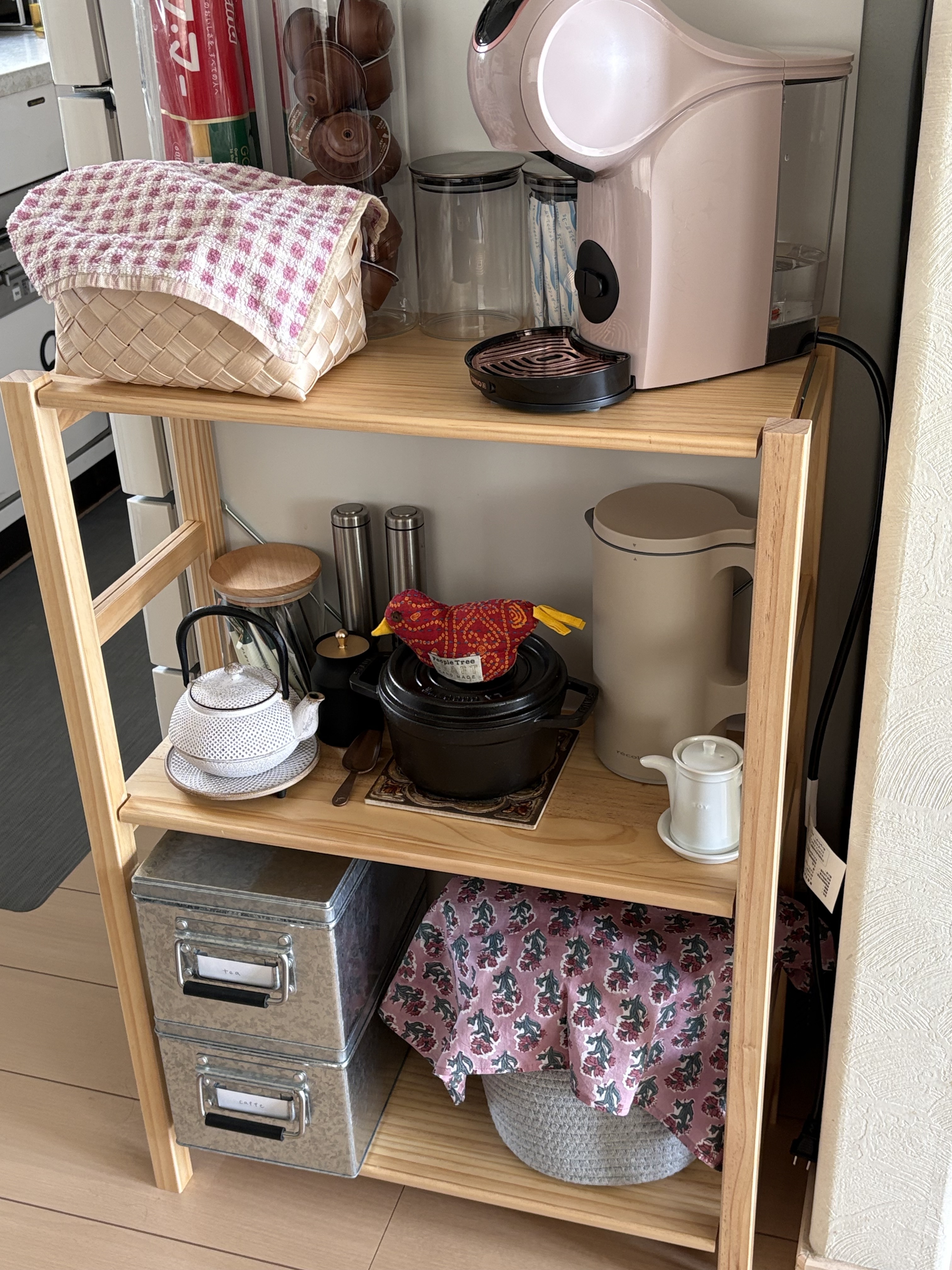 パイン材ユニットシェルフ奥行25cmタイプ・58cm幅・小 | 無印良品