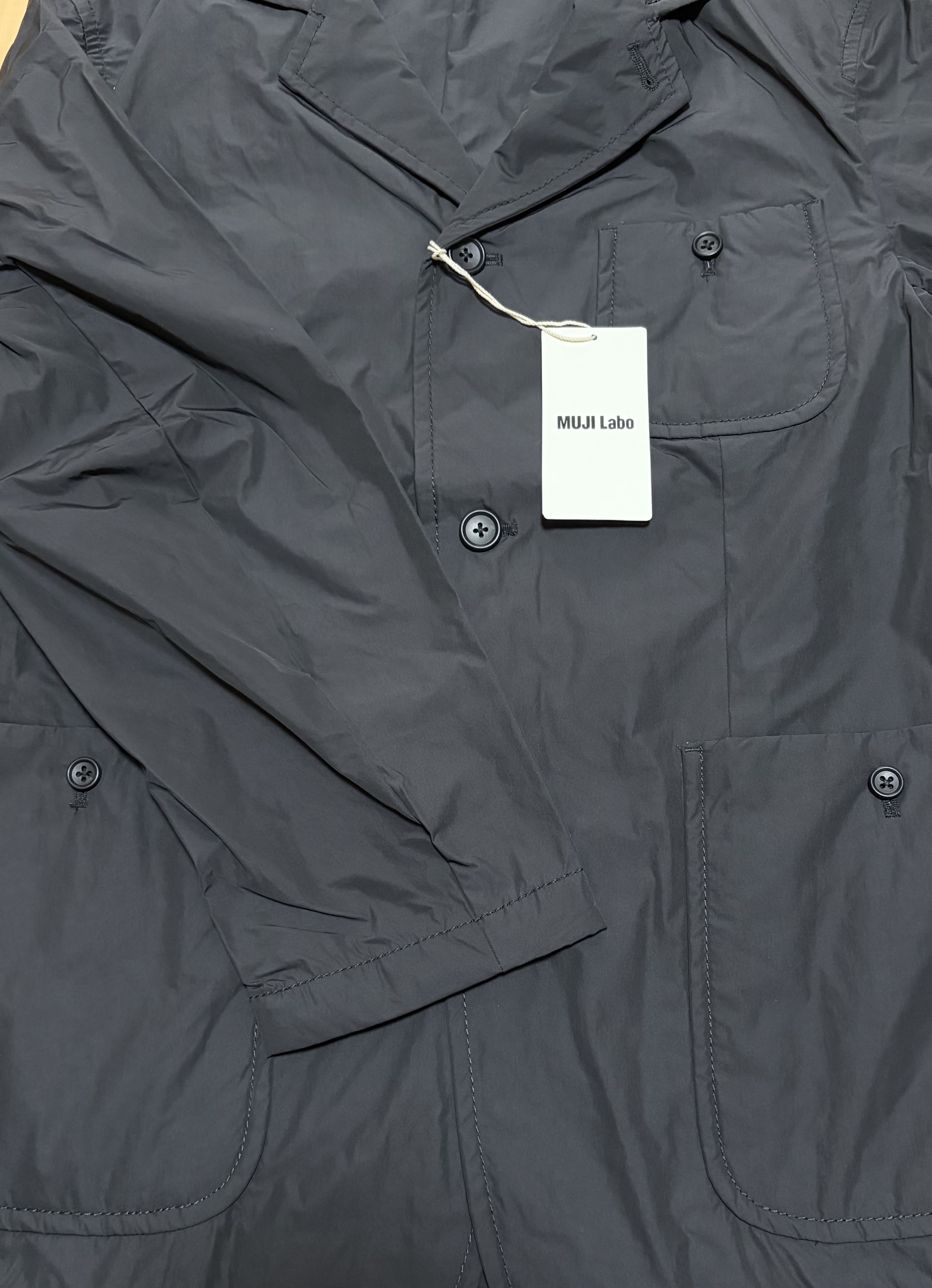 紳士 撥水ポリエステルタフタジャケット | 無印良品
